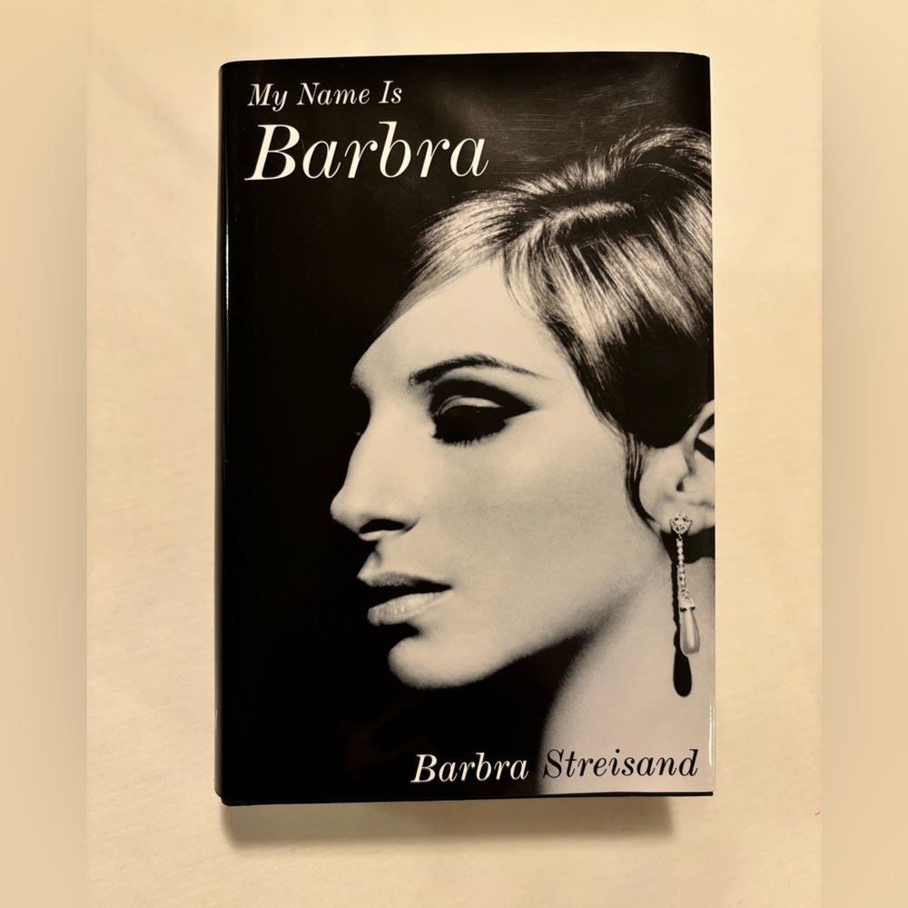 Barbra Streisand Memoir, printed 2023